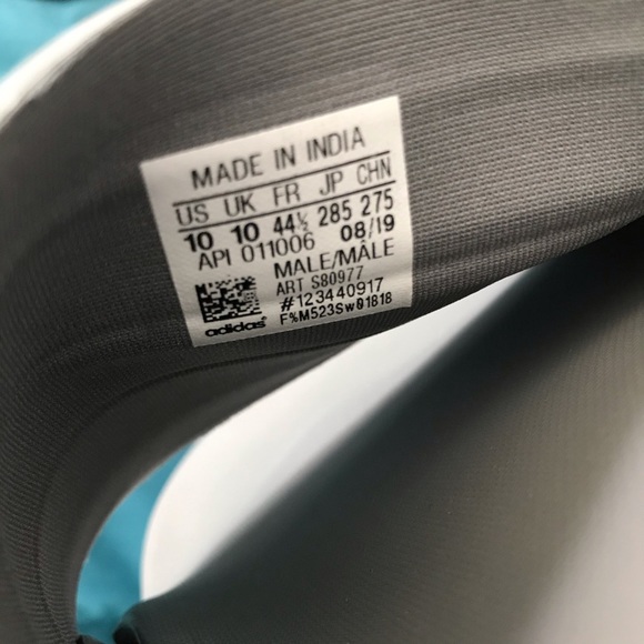 Adidas Adilette comfort slides shoes grey - Picture 6 of 6